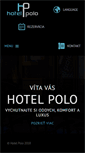 Mobile Screenshot of hotel-polo.sk